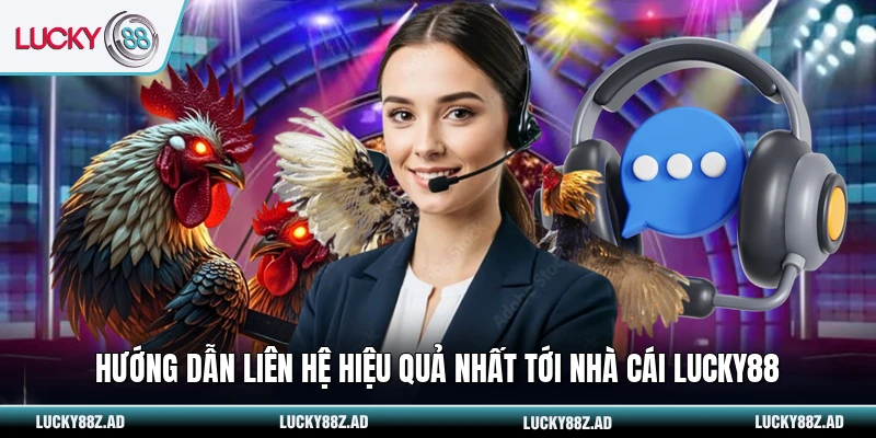 Hướng dẫn liên hệ hiệu quả nhất tới nhà cái LUCKY88