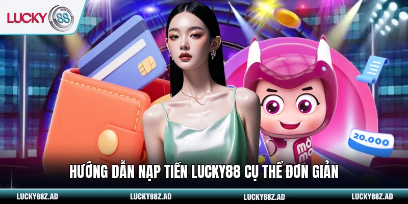 Hướng dẫn nạp tiền LUCKY88 cụ thể đơn giản