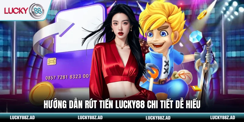 Hướng dẫn rút tiền LUCKY88 chi tiết dễ hiểu