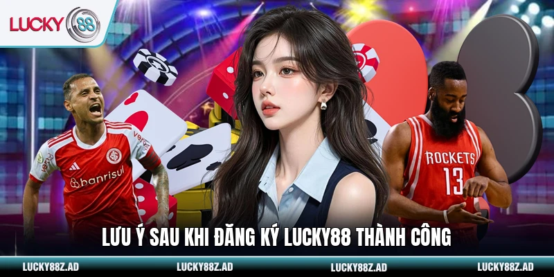 Lưu ý sau khi đăng ký LUCKY88 thành công